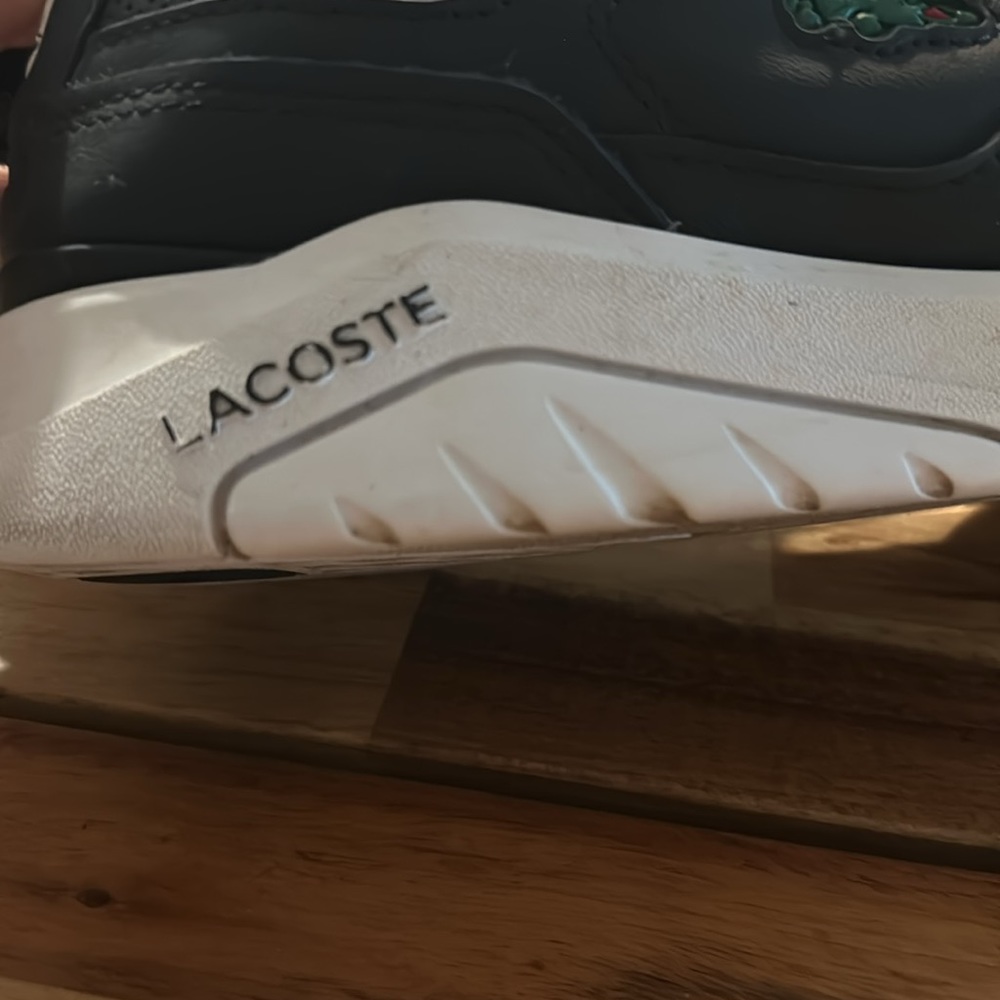 Lacoste | Men’s Game Advanced Luxe Leather & Synthetic Sneakers | Size 9.5 - Picture 11 of 12
